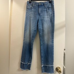 AG The Isabelle High Waist Straight Leg Jeans (13 Years Awestruck)